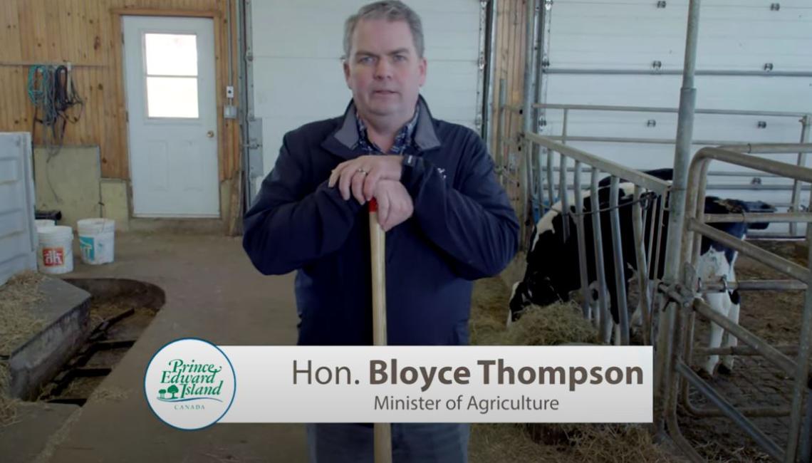 Hon. Bloyce Thompson, Minister of Agriculture